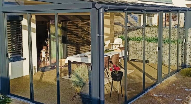 Zasklená zimní zahrada